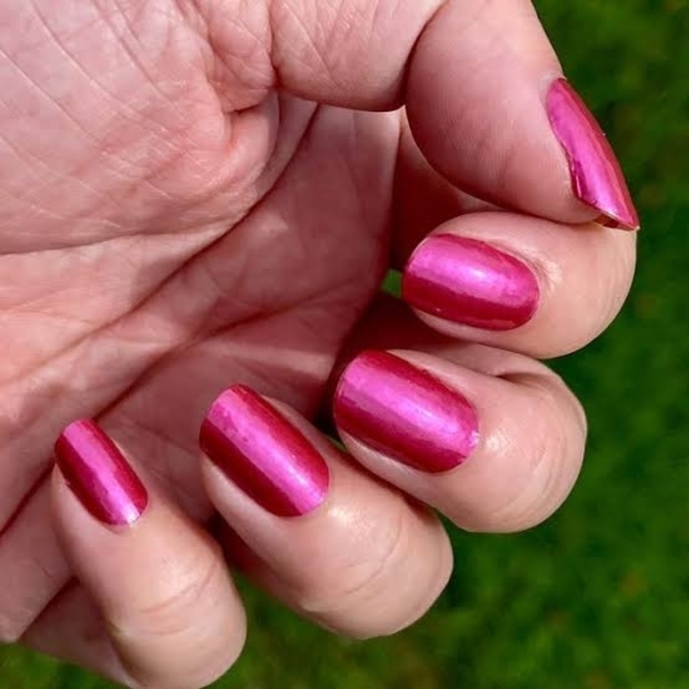 Color Street "Raspberry Remix" Nail Polish Strips - Picture 4 of 5